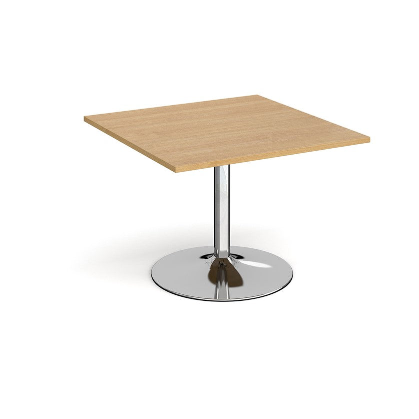 Trumpet Base Boardroom Square Extension Table