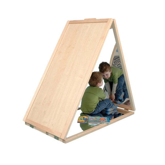 Triangular Floor Mirror