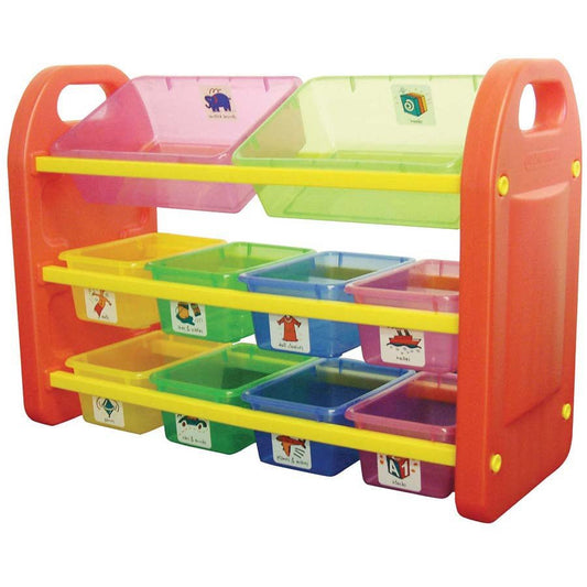 10 Bin Storage Organiser