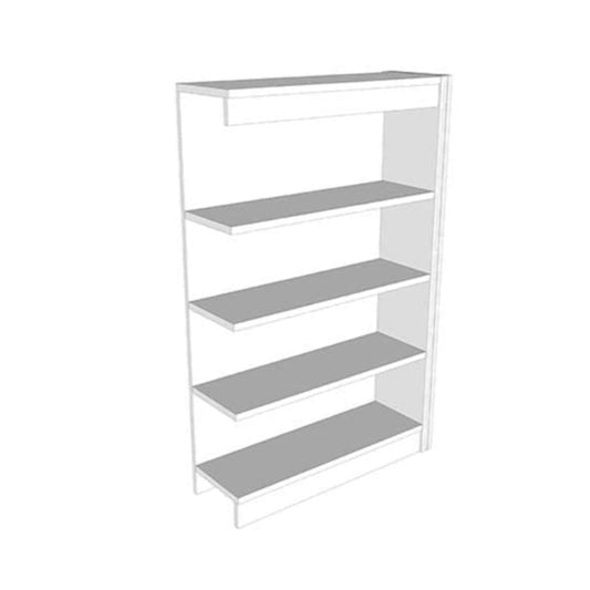 Calypso Add On Shelving Single Sided Freestanding 1500X900