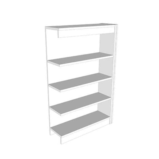 Calypso Add On Shelving Single Sided Freestanding 1800X900