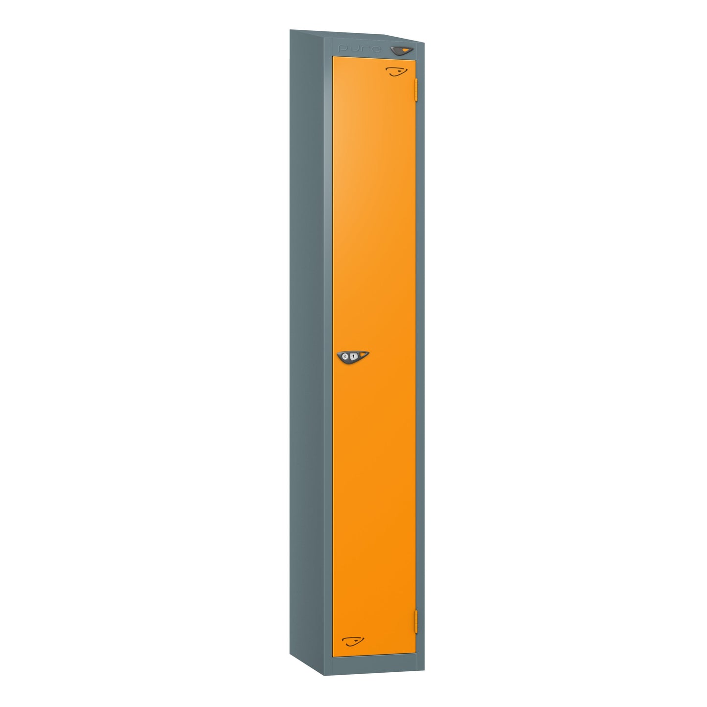 Pure Prime 1 Door Sloping Top Locker H1800xW300xD450mm