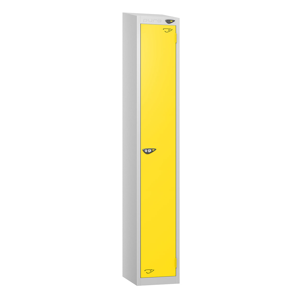 Pure Prime 1 Door Sloping Top Locker H1800xW300xD450mm