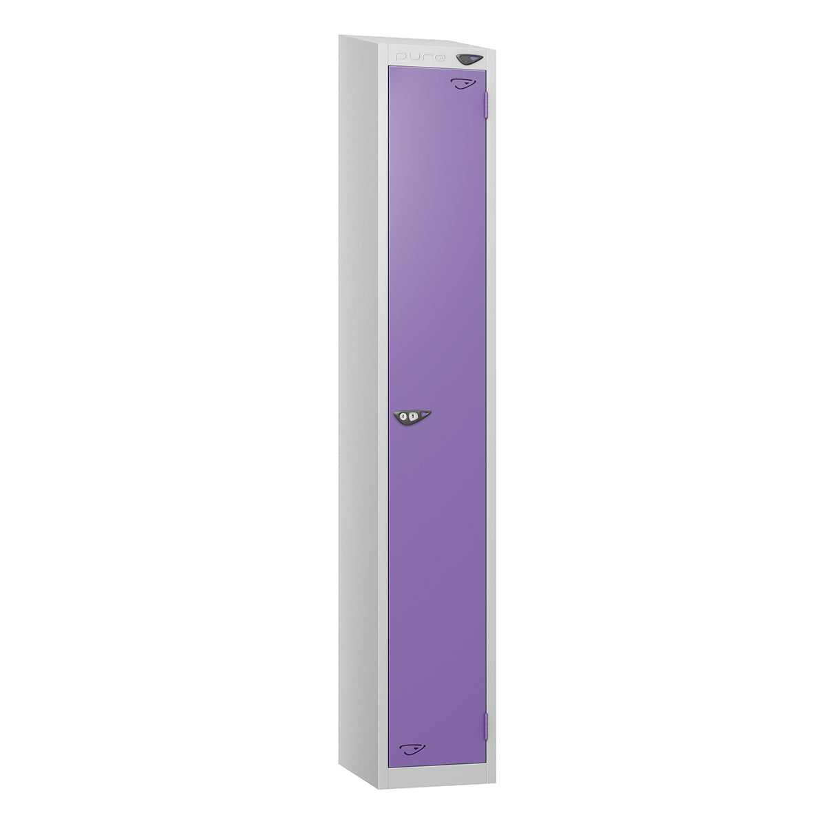 Pure Prime 1 Door Sloping Top Locker H1800xW300xD450mm