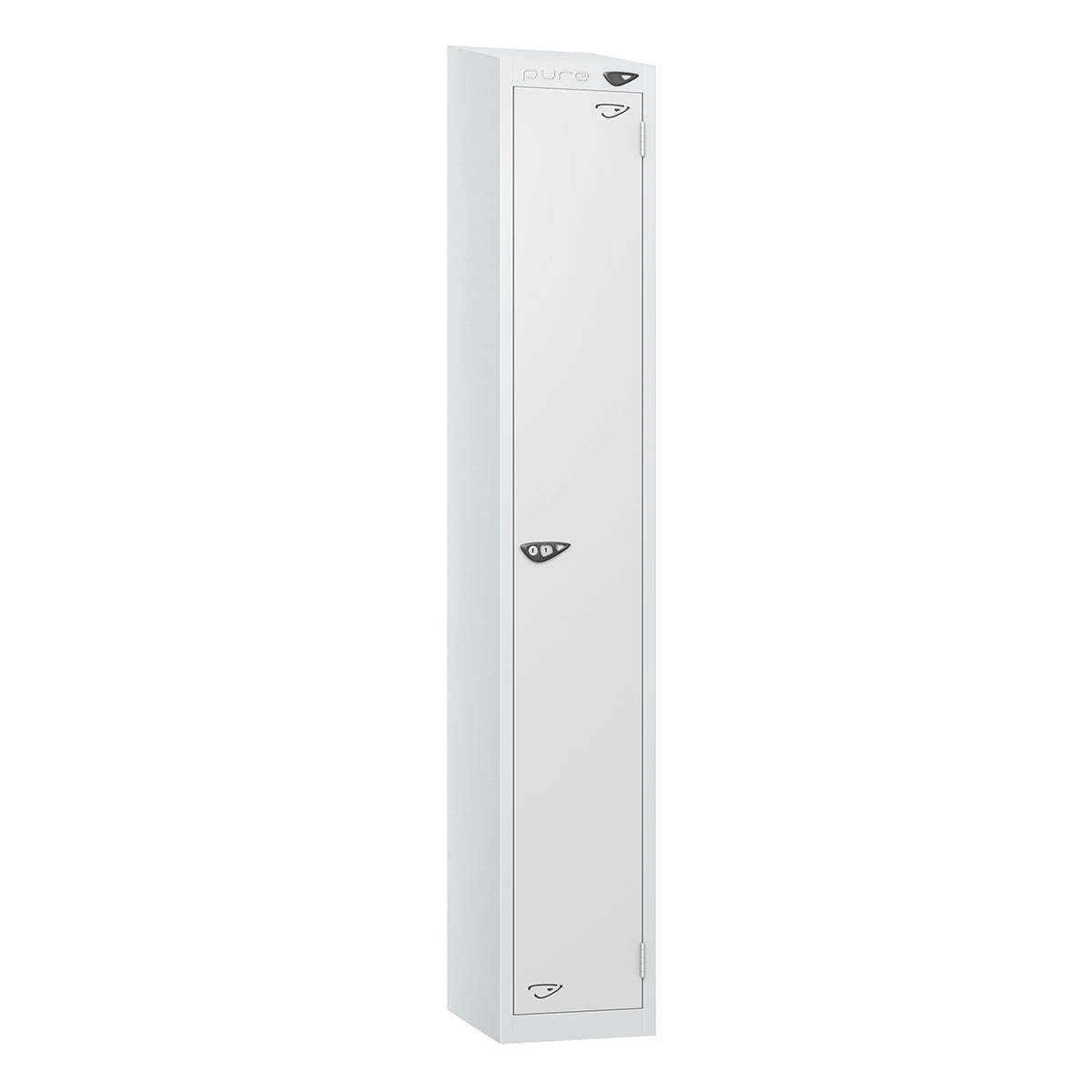 Pure Prime 1 Door Sloping Top Locker H1800xW300xD450mm