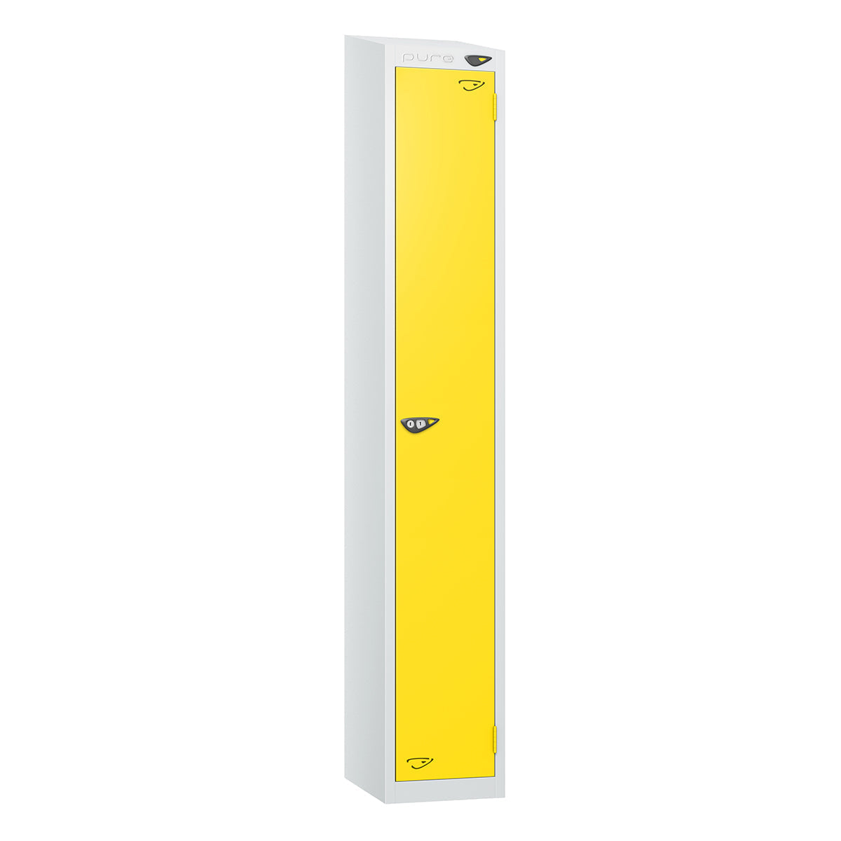 Pure Prime 1 Door Sloping Top Locker H1800xW300xD450mm