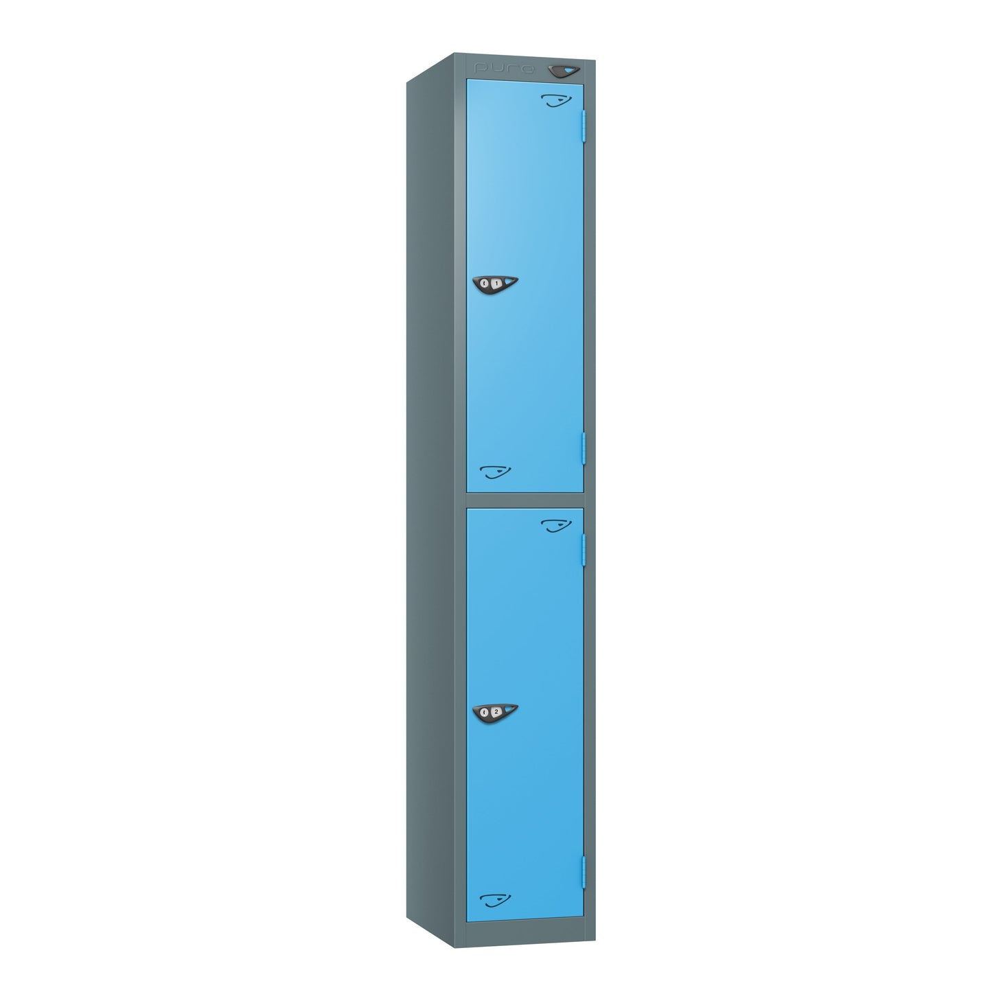 Pure Prime 2 Door Locker H1800xW300xD380mm