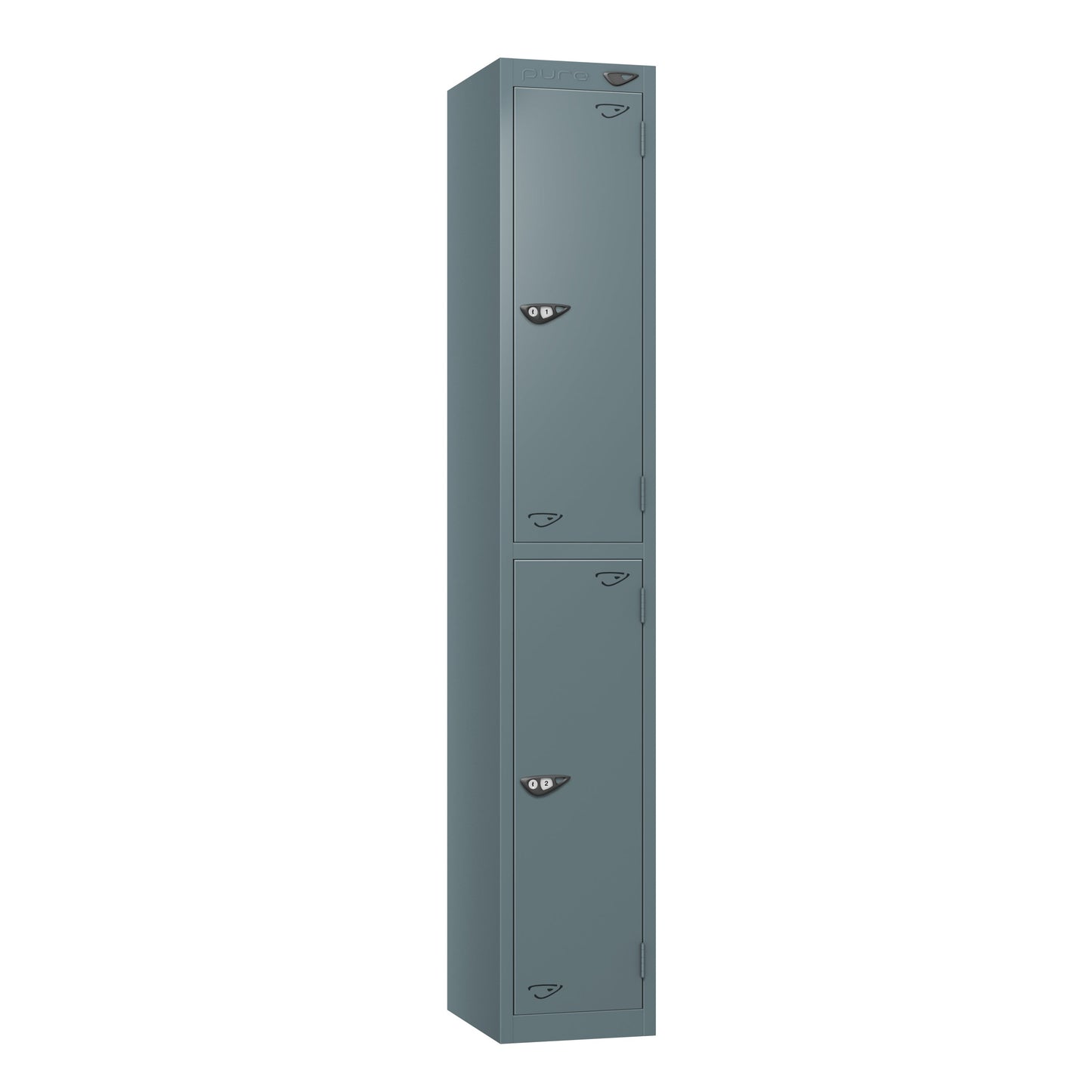 Pure Prime 2 Door Sloping Top Locker H1800xW300xD380mm