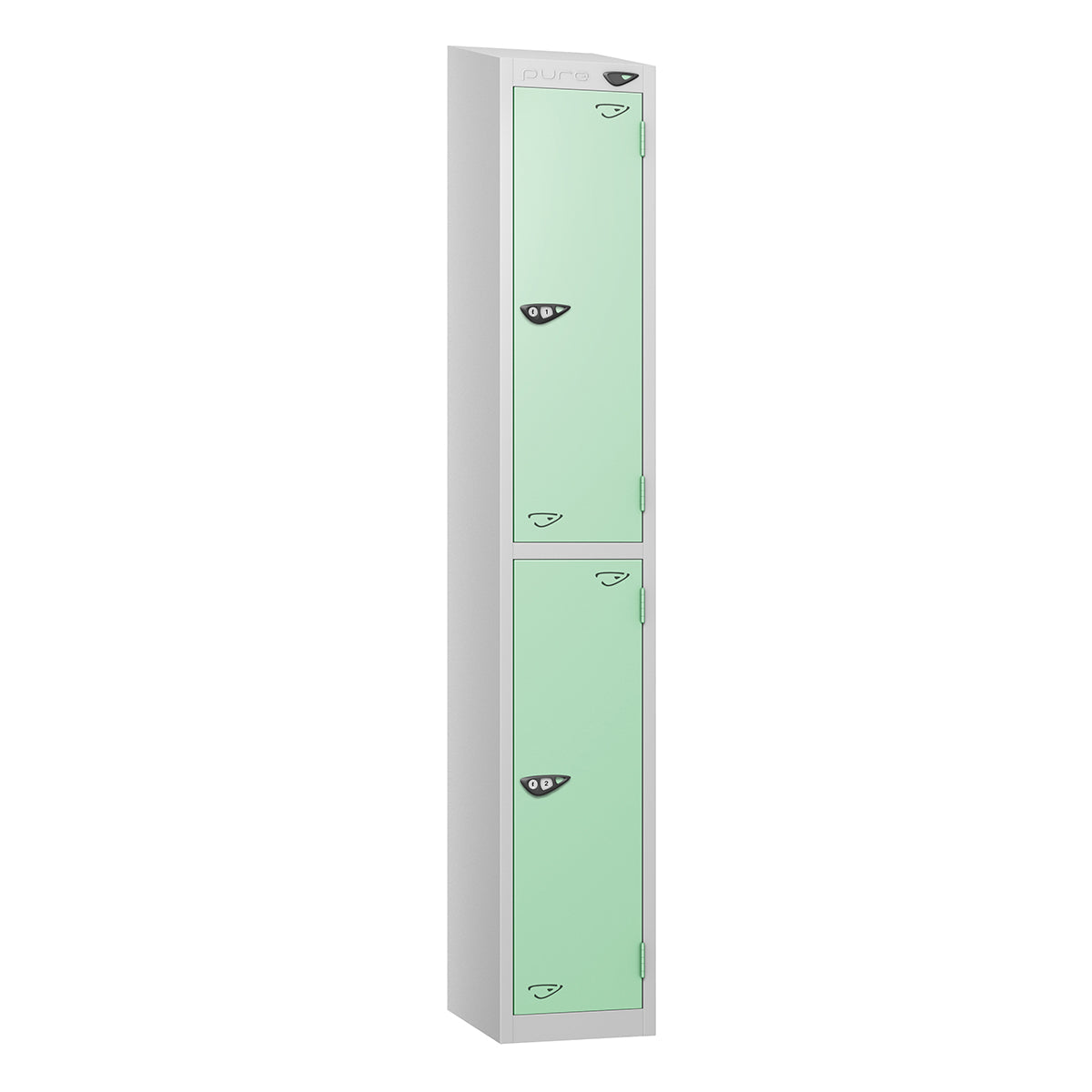 Pure Prime 2 Door Sloping Top Locker H1800xW300xD380mm