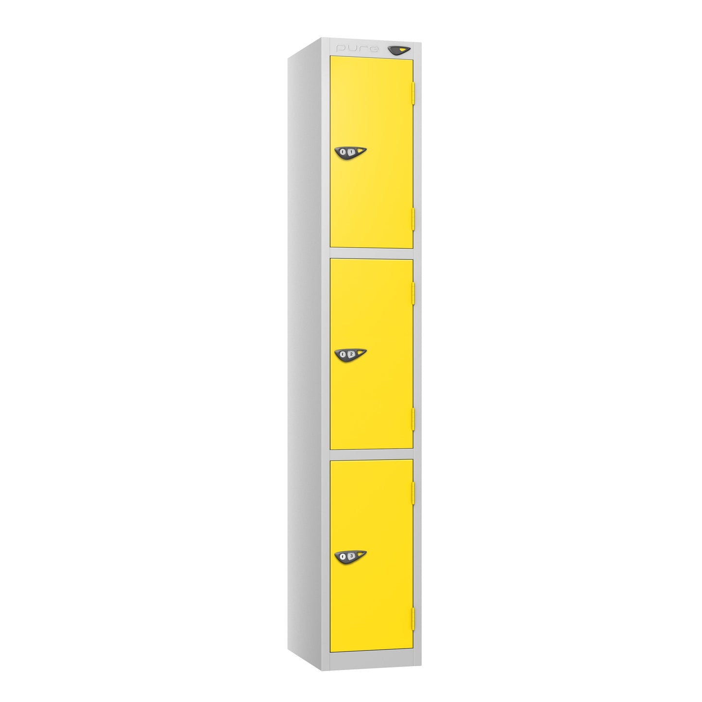 Pure Prime 3 Door Locker H1800xW450xD450mm