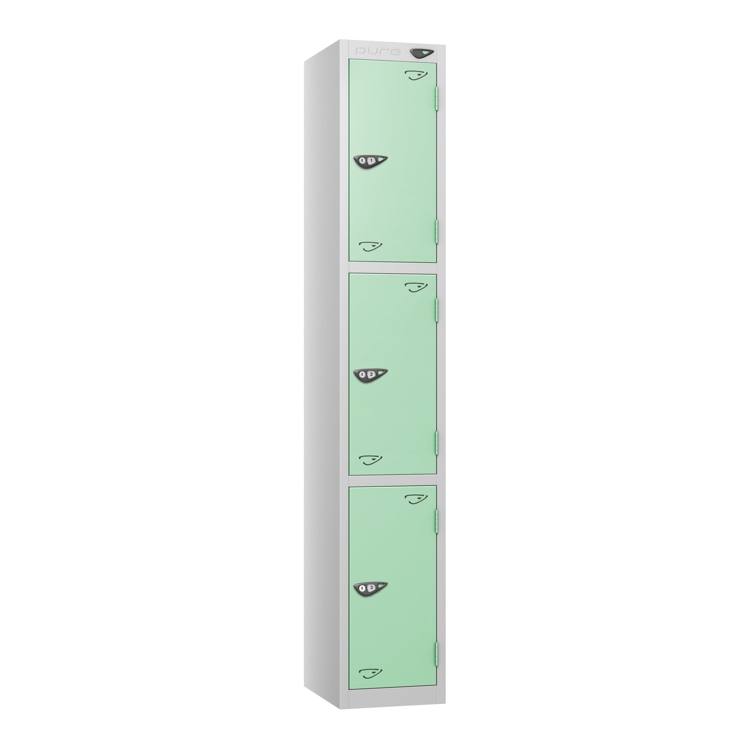 Pure Prime 3 Door Locker H1800xW450xD450mm