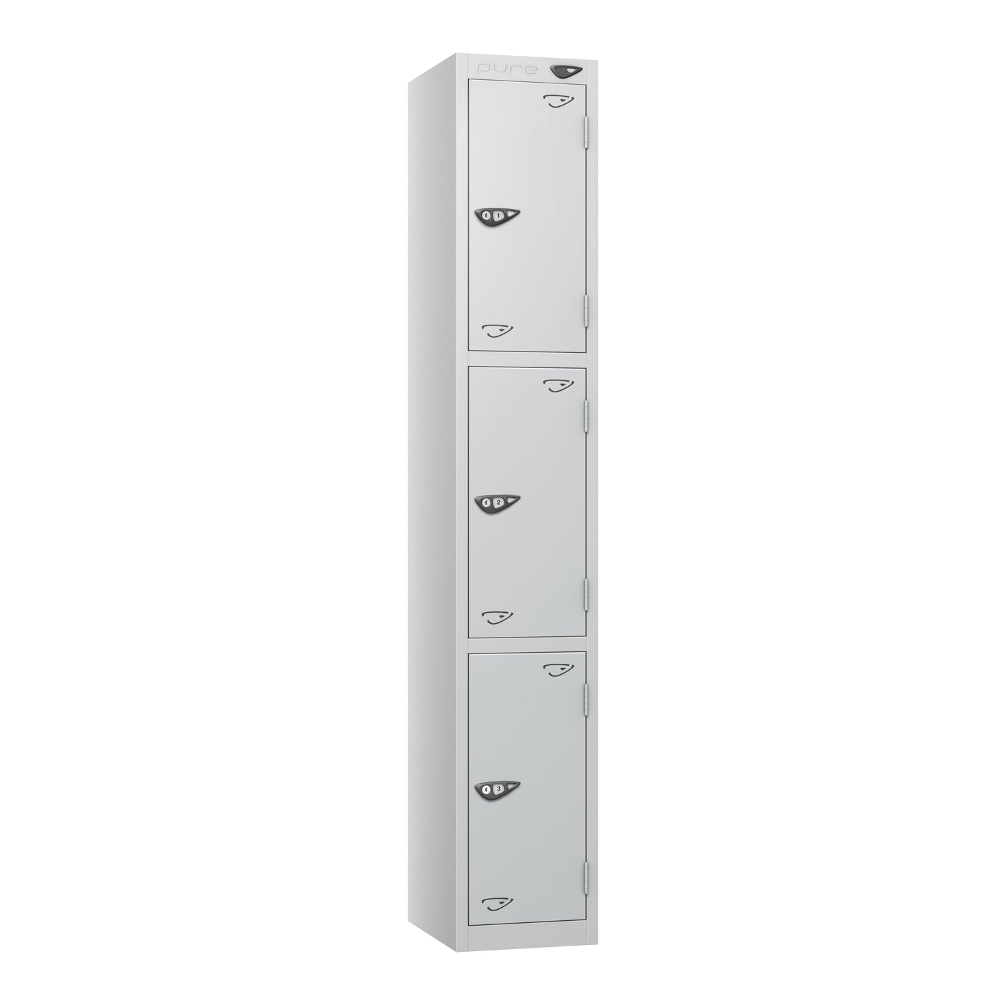 Pure Prime 3 Door Locker H1800xW450xD450mm