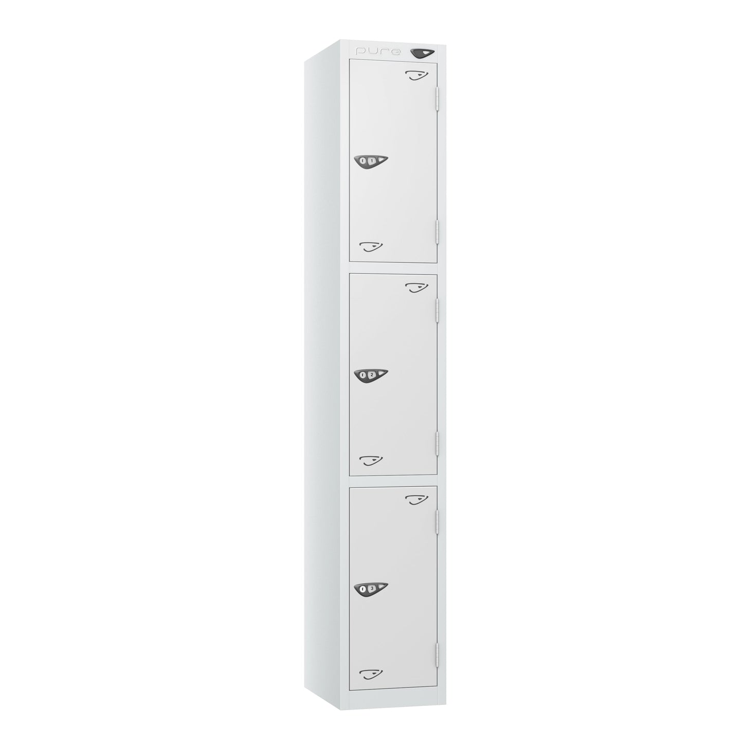 Pure Prime 3 Door Locker H1800xW450xD450mm