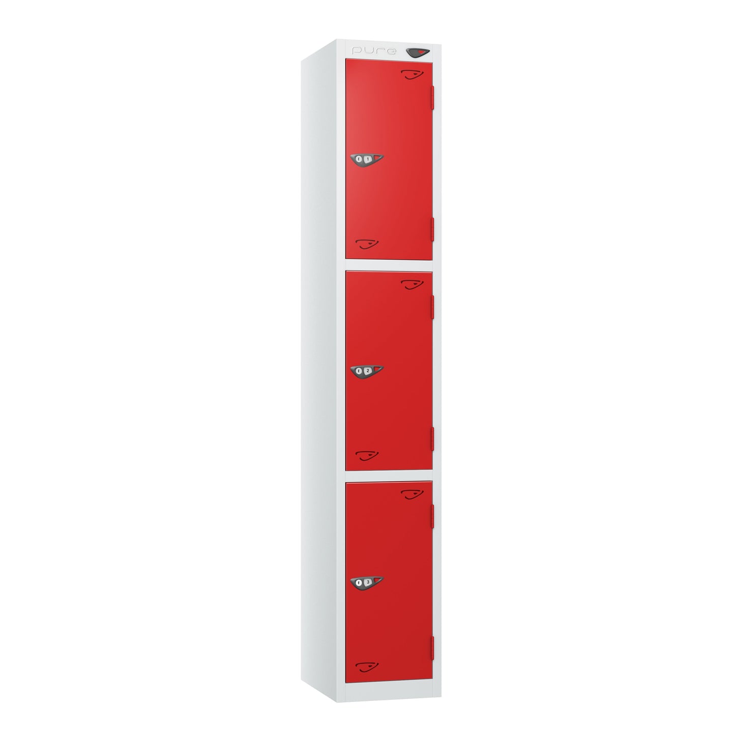 Pure Prime 3 Door Locker H1800xW450xD450mm