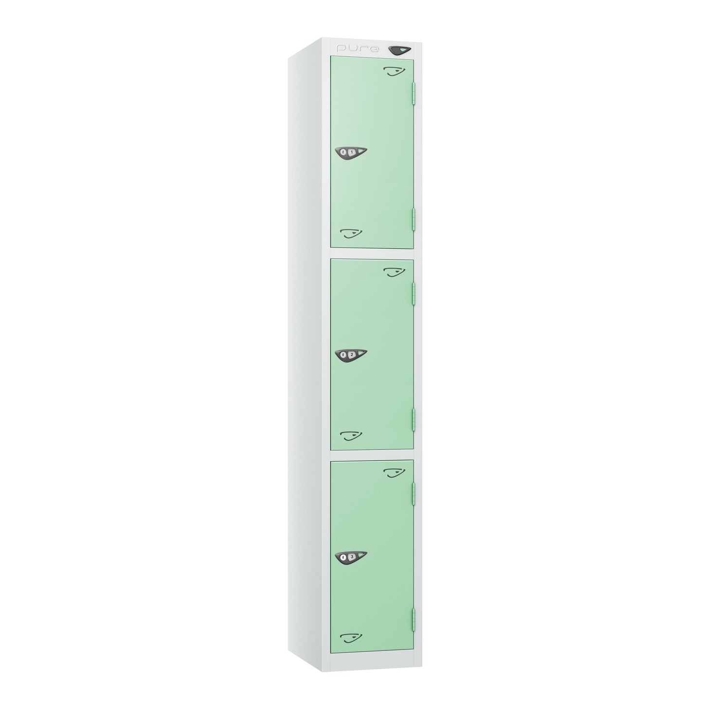 Pure Prime 3 Door Locker H1800xW450xD450mm