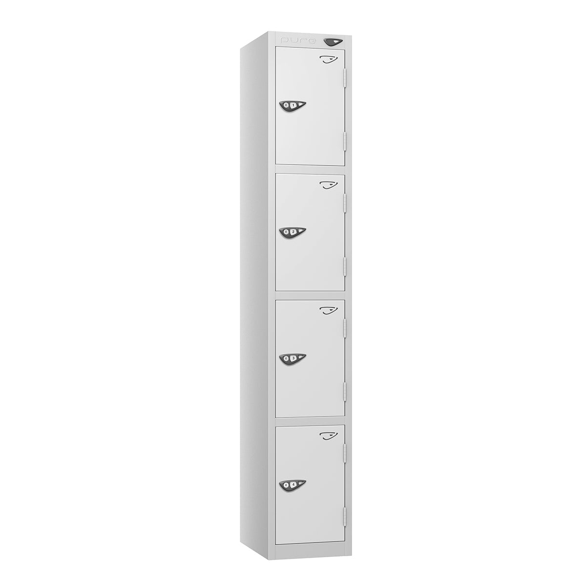 Pure Prime 4 Door Locker H1800xW300xD380mm