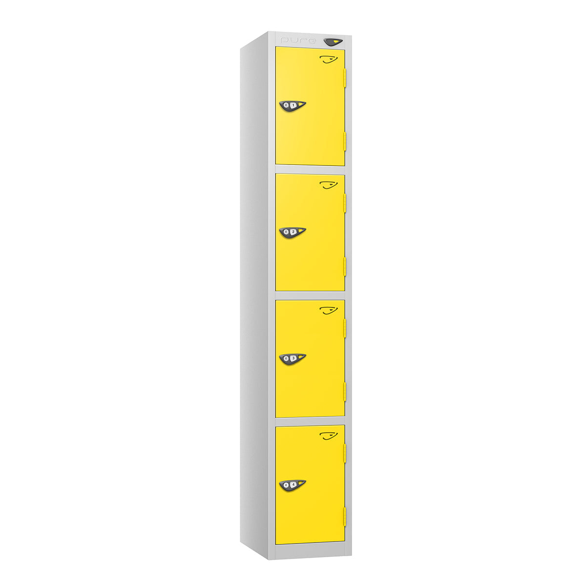 Pure Prime 4 Door Locker H1800xW300xD380mm