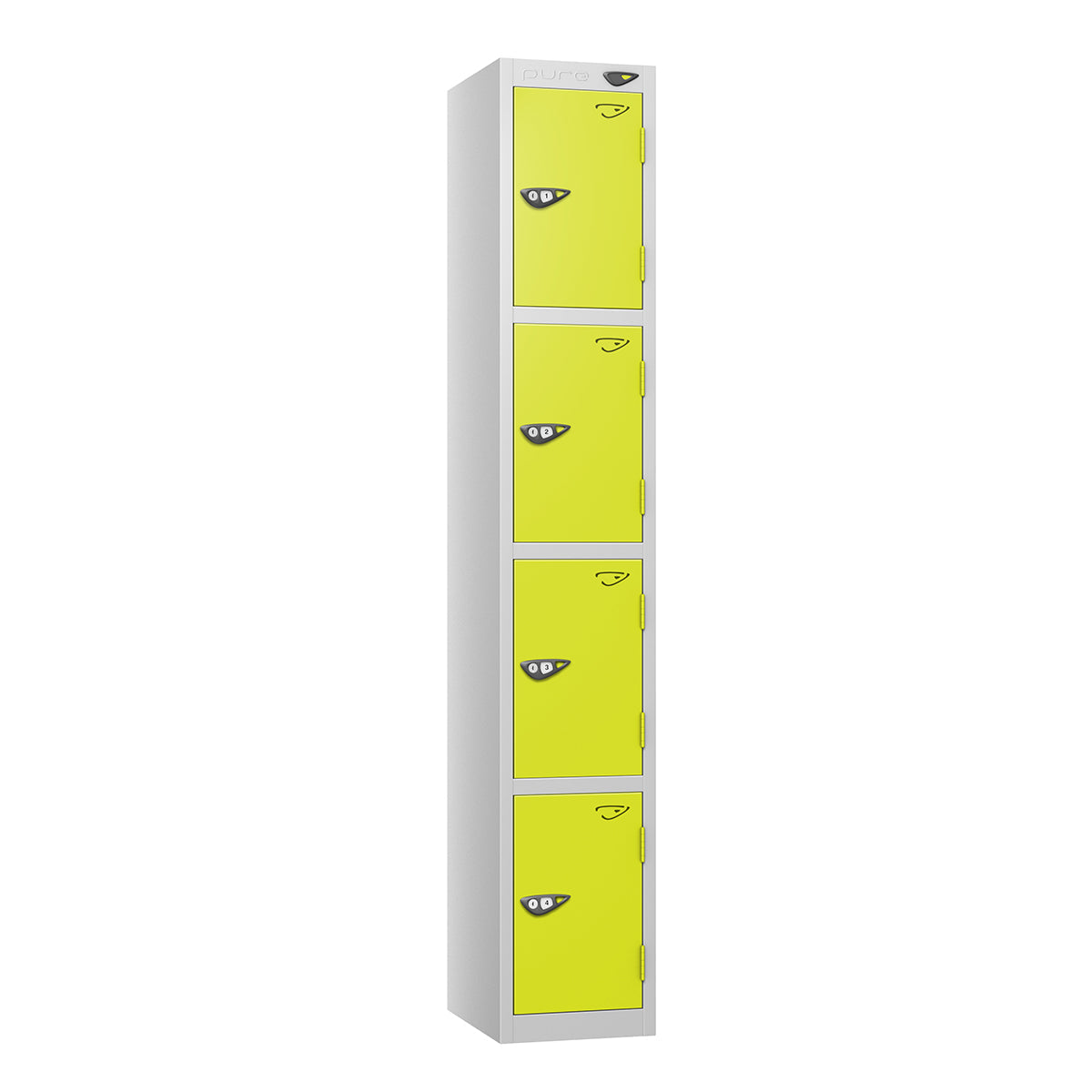 Pure Prime 4 Door Locker H1800xW300xD380mm