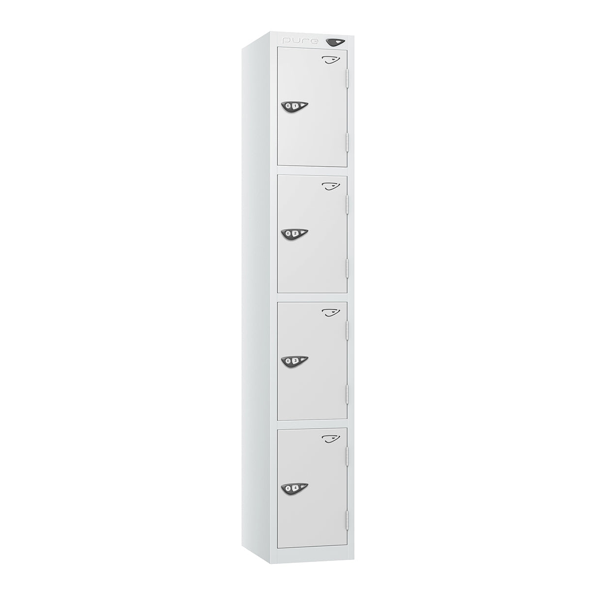 Pure Prime 4 Door Locker H1800xW300xD380mm