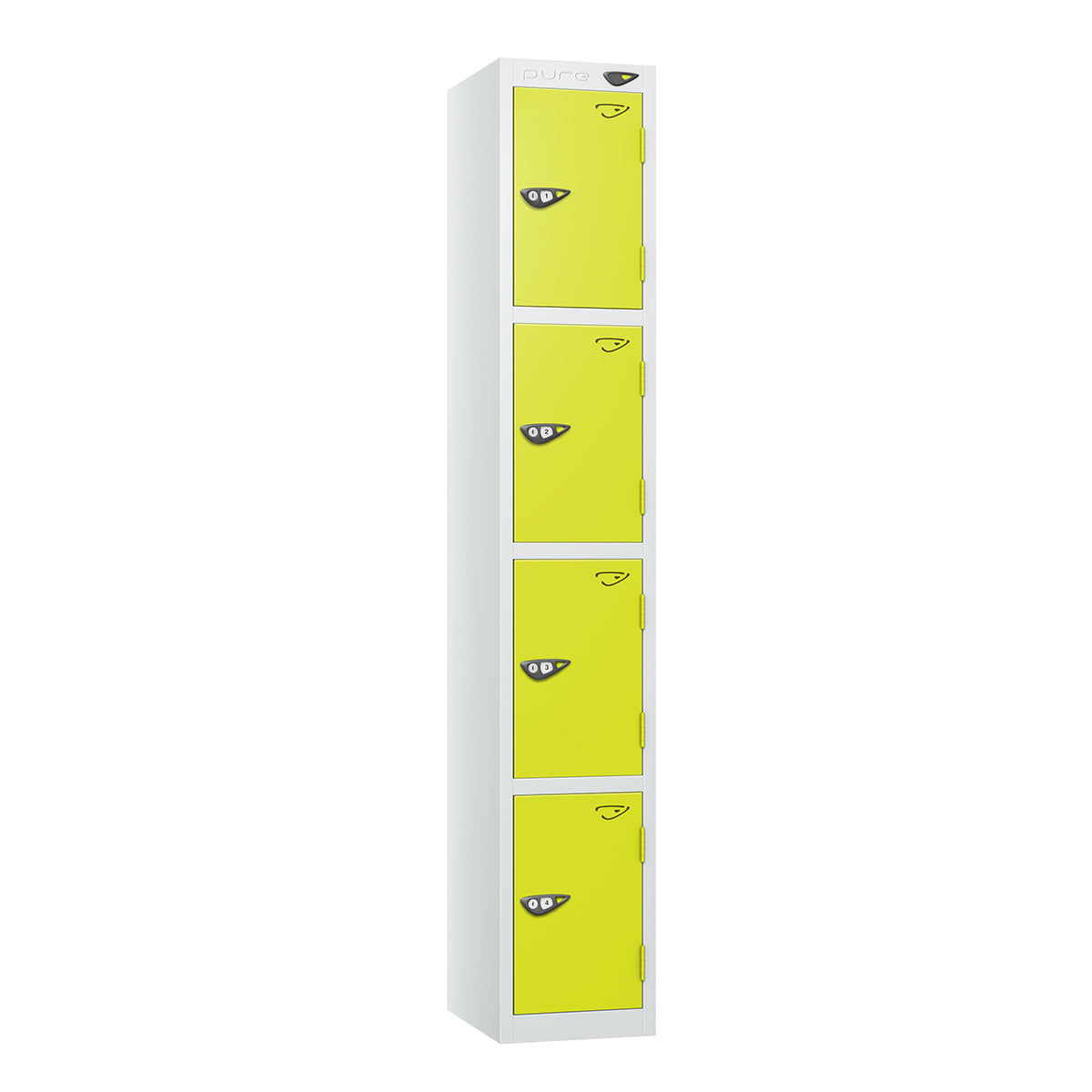 Pure Prime 4 Door Locker H1800xW300xD380mm