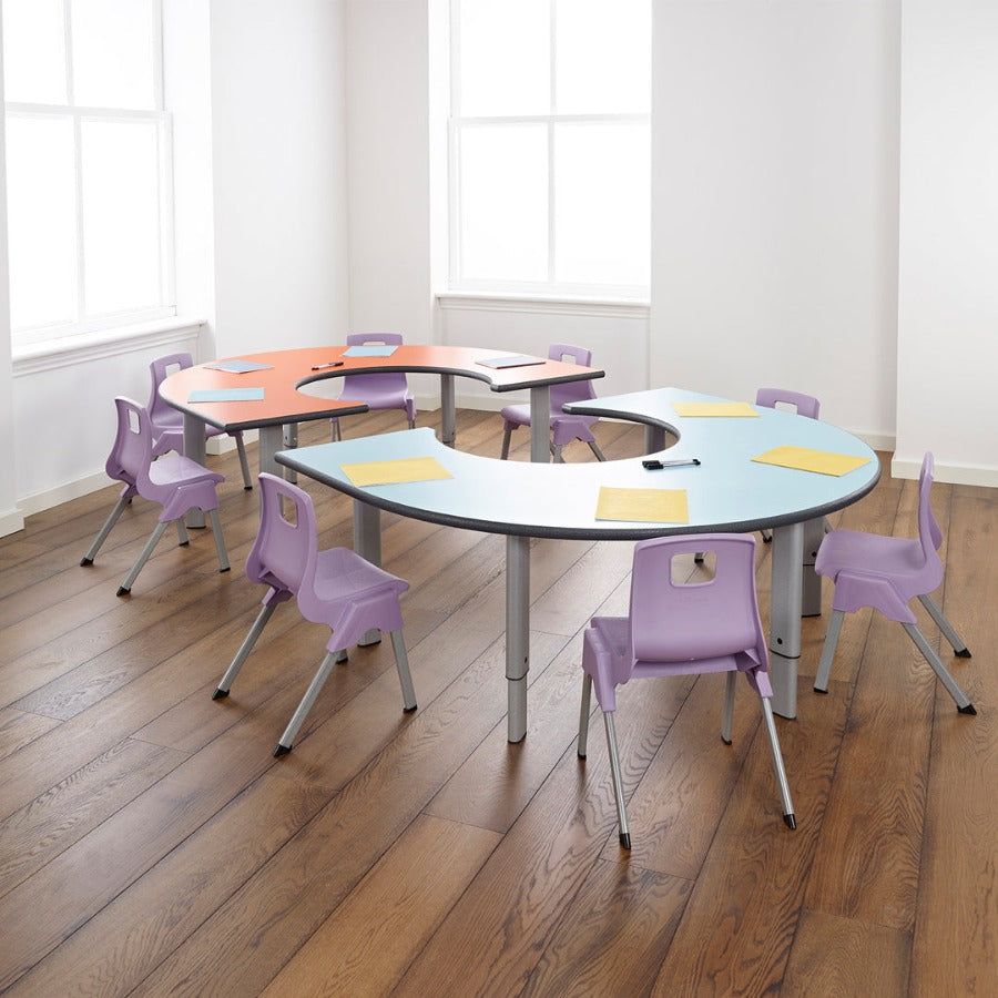 Start Right Rainbow Height Adjustable Table