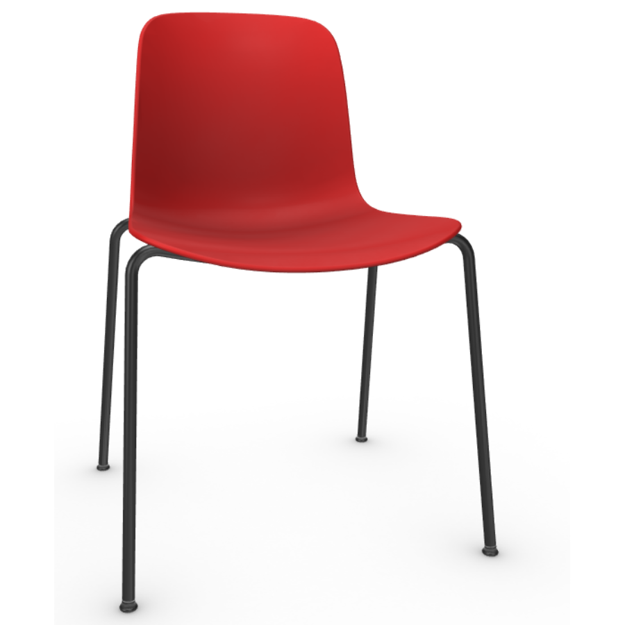 Flux 4 Leg Stacking Chair