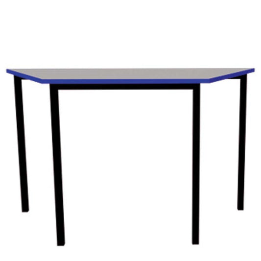 Morleys Fully Welded Spray PU Edge Classroom Table Trapezoidal 1200X600