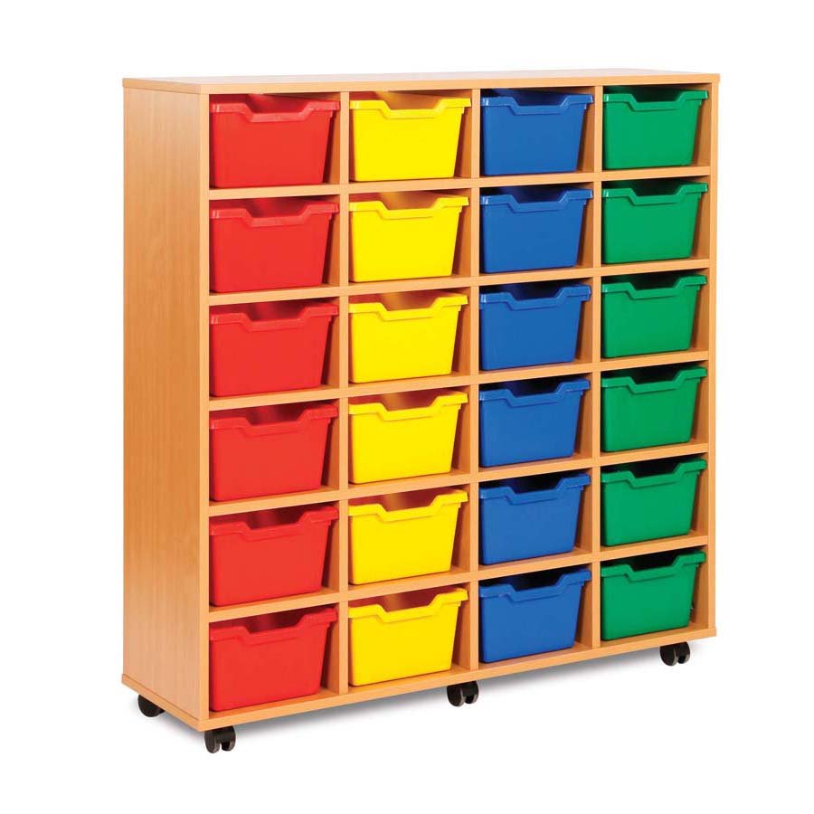 Cubby Units Cubby 24 Tray Unit