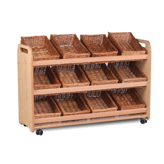 Millhouse Tilt Tote Storage 12 Baskets