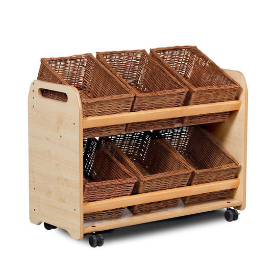 Millhouse Tilt Tote Storage 6 Baskets