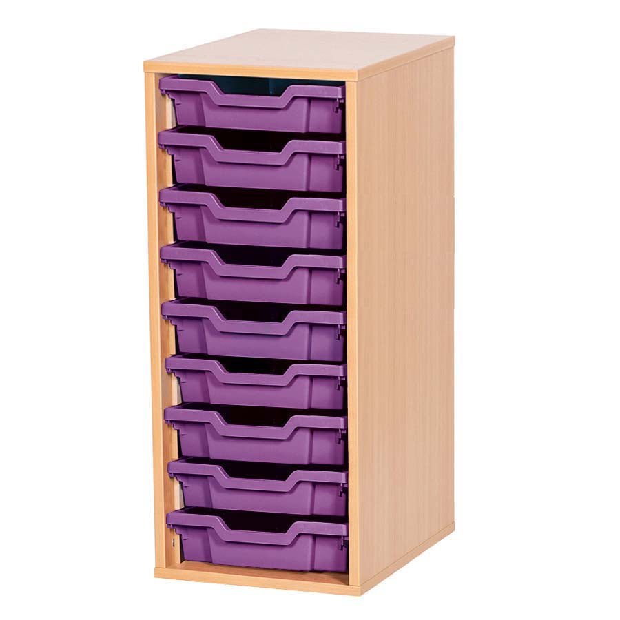 Smart Storage Open 9 Tray Single Static Unit