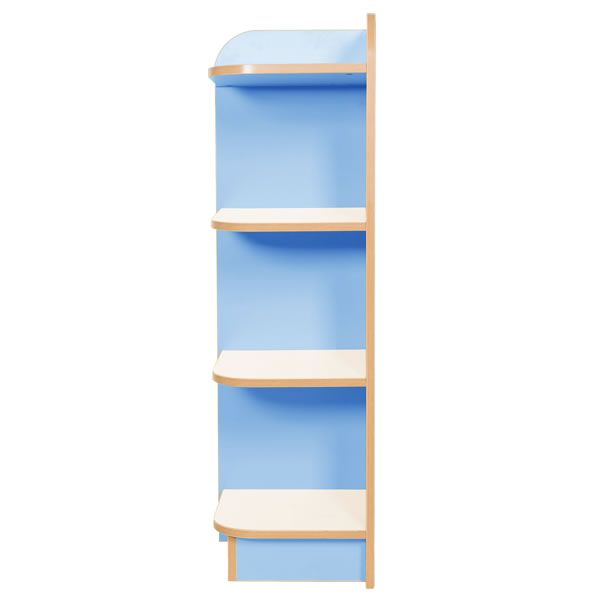 Kubbyclass Library Left End Bookcase (Available in 750 / 1000 / 1250mm)