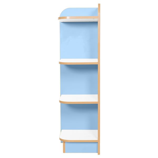 Kubbyclass Library Left End Bookcase (Available in 750 / 1000 / 1250mm)