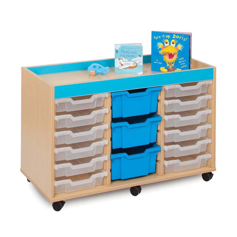 Bubblegum Tray Units -18 Tray Shallow Unit